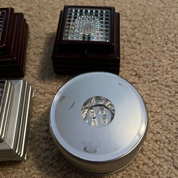 Laser-Cut GOD BLESS With Cross Cube Paperweight - Picture 7 of 7